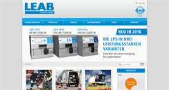 Desktop Screenshot of leab.eu